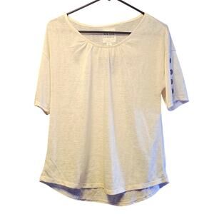 New York Laundry white blouse size medium